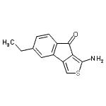 CAS#: 473437-53-5, 1-Amino-5-Ethyl-8H-Indeno[1,2-c]Thiophen-8-One