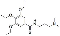 CAS#: 47354-67-6, N-[3-(Dimethylamino)Propyl]-3,4,5-Triethoxybenzothioamide