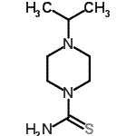 CAS#: 473706-33-1, 4-Isopropyl-1-Piperazinecarbothioamide