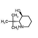 CAS#: 473809-03-9, (2R,3S)-2-(2-Methyl-2-Propanyl)-3-Piperidinol