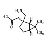 CAS#: 473829-49-1, [(1S,2S,5R)-2-(Aminomethyl)-6,6-Dimethylbicyclo[3.1.0]Hex-2-Yl]Acetic Acid