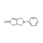 CAS#: 474095-48-2, 2-Phenyl-2,3,3A,4-Tetrahydrocyclopenta[c]Pyrrol-5(1H)-One