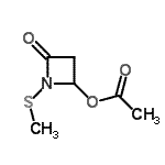 CAS#: 474122-88-8, (1-Methylsulfanyl-4-Oxo-Azetidin-2-Yl) Acetate