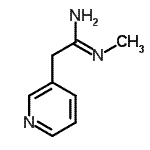 CAS#: 474310-97-9, (1E)-N'-Methyl-2-(3-Pyridinyl)Ethanimidamide