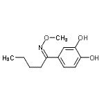 CAS#: 474668-86-5, 4-[(1Z)-N-Methoxypentanimidoyl]-1,2-benzenediol