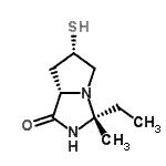 CAS#: 474670-64-9, (3R,6S,7aS)-3-Ethyl-3-Methyl-6-Sulfanylhexahydro-1H-Pyrrolo[1,2-c]Imidazol-1-One