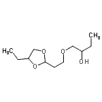 CAS#: 474679-43-1, 1-[2-(4-Ethyl-1,3-Dioxolan-2-Yl)Ethoxy]-2-Butanol