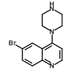 CAS#: 474707-24-9, 6-Bromo-4-(1-Piperazinyl)Quinoline