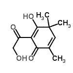CAS#: 474942-43-3, 2-Glycoloyl-3-Hydroxy-4,4,6-Trimethyl-2,5-Cyclohexadien-1-One
