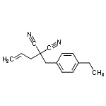CAS#: 475197-57-0, Allyl(4-Ethylbenzyl)Malononitrile