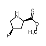 CAS#: 475561-83-2, Methyl (4R)-4-Fluoro-D-Prolinate