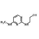 CAS#: 476340-29-1, 2-{[4-(Methylamino)-2-Pyrimidinyl]Amino}Ethanol