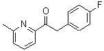 CAS#: 476472-56-7, 2-(4-Fluorophenyl)-1-(6-Methyl-2-Pyridinyl)Ethanone