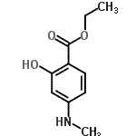 CAS 登录号：476614-96-7， 乙基2-羟基-4-(甲基氨基)苯甲酸酯