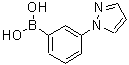 CAS 登录号：476620-22-1， [3-(1H-吡唑-1-基)苯基]硼酸