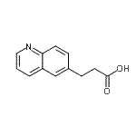 CAS#: 476660-20-5, 3-(6-Quinolinyl)Propanoic Acid