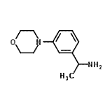 CAS#: 477312-45-1, 1-(3-Morpholinophenyl)Ethanamine