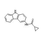 CAS#: 477700-03-1, N-(9H-Carbazol-3-Yl)Cyclopropanecarboxamide