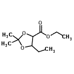 CAS#: 477842-58-3, Ethyl 4,5-Dideoxy-2,3-O-Isopropylidenepentonate