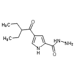 CAS#: 477848-78-5, 4-(2-Ethylbutanoyl)-1H-Pyrrole-2-Carbohydrazide