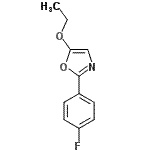 CAS#: 477867-62-2, 5-Ethoxy-2-(4-Fluorophenyl)-1,3-Oxazole