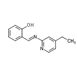 CAS#: 477878-38-9, 2-{(E)-[(4-Ethyl-2-Pyridinyl)Imino]Methyl}Phenol