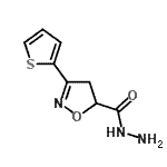 CAS#: 478078-60-3, 3-(2-Thienyl)-4,5-Dihydro-1,2-Oxazole-5-Carbohydrazide