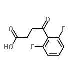 CAS#: 478162-62-8, 4-(2,6-Difluorophenyl)-4-Oxobutanoic Acid