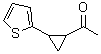 CAS 登录号：478262-59-8， 1-[2-(2-噻吩基)环丙基]乙酮