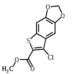 CAS#: 478400-02-1, Methyl 7-Chlorothieno[2,3-f][1,3]Benzodioxole-6-Carboxylate