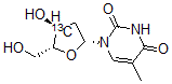 CAS#: 478511-06-7, Thymidine-3'-13C