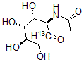 CAS#: 478518-53-5, 2-(Acetylamino)-2-Deoxy-D-Galactose-1-13C