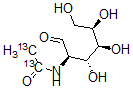 CAS#: 478529-42-9, 2-(Acetyl-13C2-Amino)-2-Deoxy-D-Glucose Labeled With Carbon-13