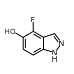CAS#: 478838-63-0, 4-Fluoro-1H-Indazol-5-Ol