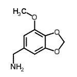 CAS#: 478977-40-1, 1-(7-Methoxy-1,3-Benzodioxol-5-Yl)Methanamine