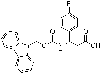 CAS#: 479064-95-4, Fmoc-D-3-Amino-3-(4-Fluorophenyl)-Propionic Acid