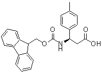 CAS 登录号：479064-99-8， 芴甲氧羰基-L-3-氨基-3-(4-甲基苯基)-丙酸