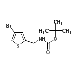 CAS#: 479090-39-6, 2-Methyl-2-Propanyl [(4-Bromo-2-Thienyl)Methyl]Carbamate