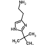 CAS 登录号：479408-56-5， 2-[2-(2-甲基-2-丙基)-1H-咪唑-4-基]乙胺