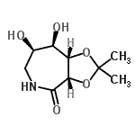CAS#: 479412-95-8, (3aS,7R,8R,8aS)-7,8-Dihydroxy-2,2-Dimethylhexahydro-4H-[1,3]Dioxolo[4,5-c]Azepin-4-One