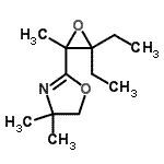 CAS#: 479494-75-2, 2-(3,3-Diethyl-2-Methyl-2-Oxiranyl)-4,4-Dimethyl-4,5-Dihydro-1,3-Oxazole