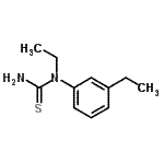CAS#: 479589-54-3, 1-Ethyl-1-(3-Ethylphenyl)Thiourea