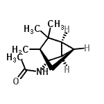 CAS#: 479667-29-3, N-[(1R,2R,3S,4S,6S)-4,5,5-Trimethyltricyclo[2.2.1.0<Sup>2,6</Sup>]Hept-3-Yl]Acetamide