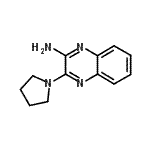 CAS#: 480439-27-8, 3-(1-Pyrrolidinyl)-2-Quinoxalinamine