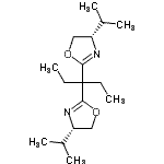 CAS#: 480444-11-9, (4S,4'S)-2,2'-(3,3-Pentanediyl)Bis(4-Isopropyl-4,5-Dihydro-1,3-Oxazole)