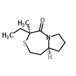 CAS#: 481047-13-6, (4S,9aS)-4-Ethyl-4-Methylhexahydropyrrolo[1,2-d][1,4]Thiazepin-5(4H)-One