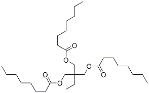 CAS#: 4826-87-3, 2-Ethyl-2-[[(1-Oxooctyl)Oxy]Methyl]-1,3-Propanediyl Dioctanoate