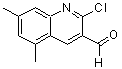 CAS#: 482639-32-7, 2-Chloro-5,7-Dimethyl-3-Quinolinecarbaldehyde