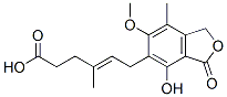 CAS 登录号：483-60-3， 6-(1,3-二氢-4-羟基-6-甲氧基-7-甲基-3-氧代-5-异苯并呋喃基)-4-甲基己-4-烯酸