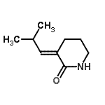 CAS#: 483305-42-6, (3E)-3-(2-Methylpropylidene)-2-Piperidinone